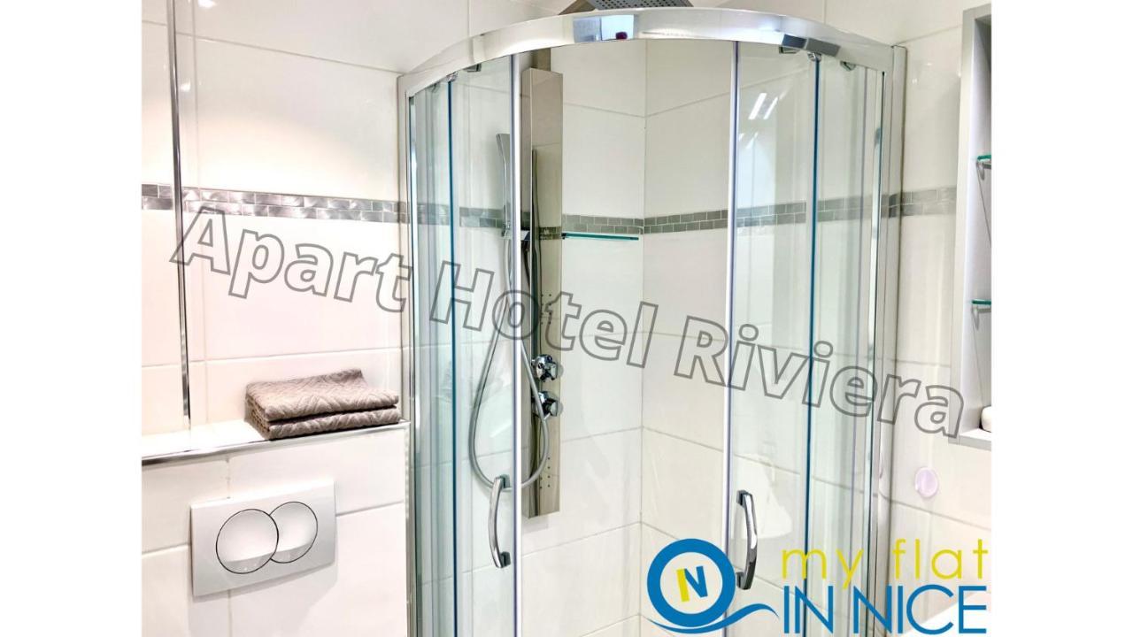 Aparthotel Riviera Nice Cote D'Azur - Old Town - Studio Ac - Sea View - 50M Promenade Des Anglais- La Maison Linda Luaran gambar