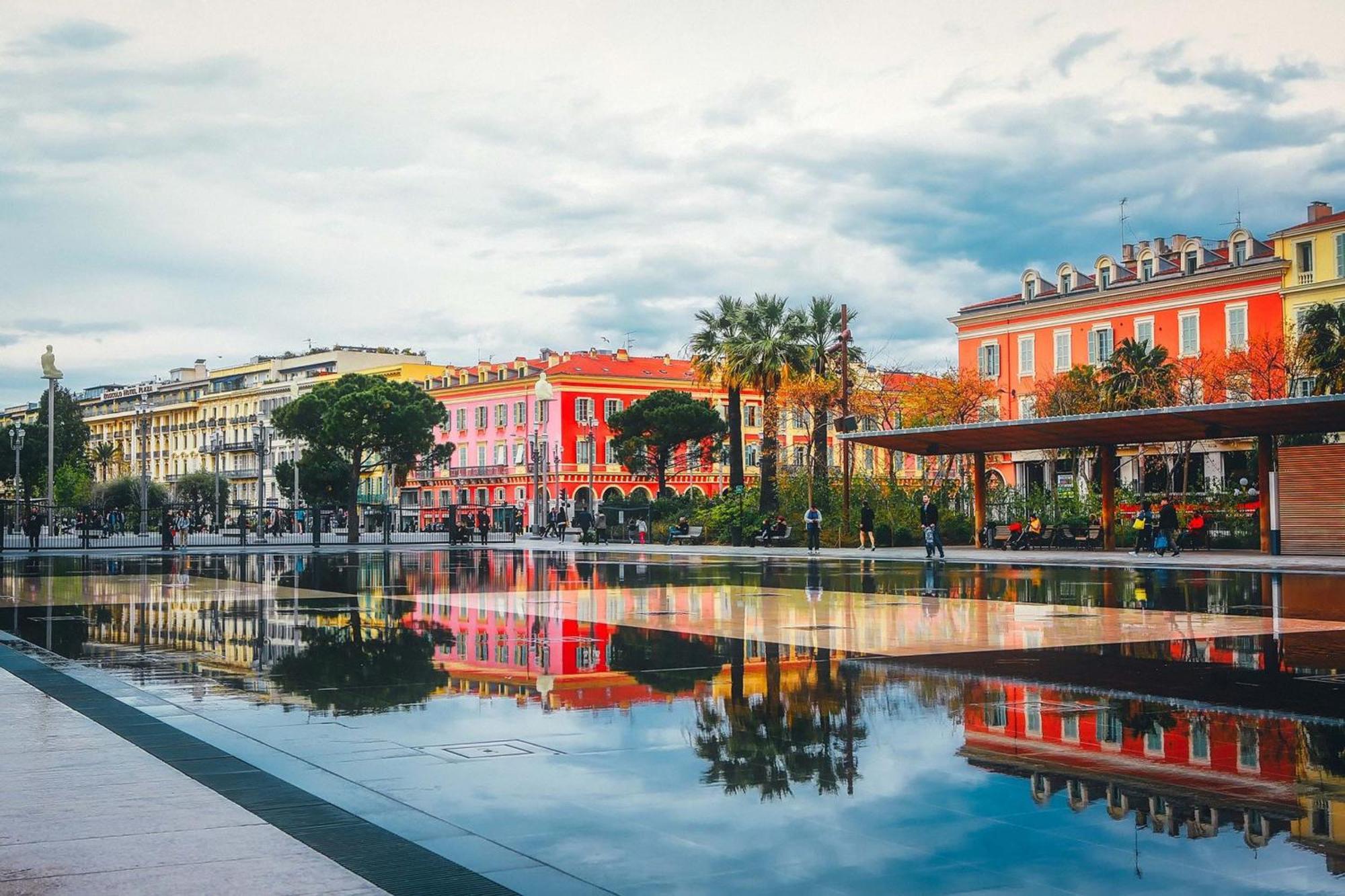 Aparthotel Riviera Nice Cote D'Azur - Old Town - Studio Ac - Sea View - 50M Promenade Des Anglais- La Maison Linda Luaran gambar